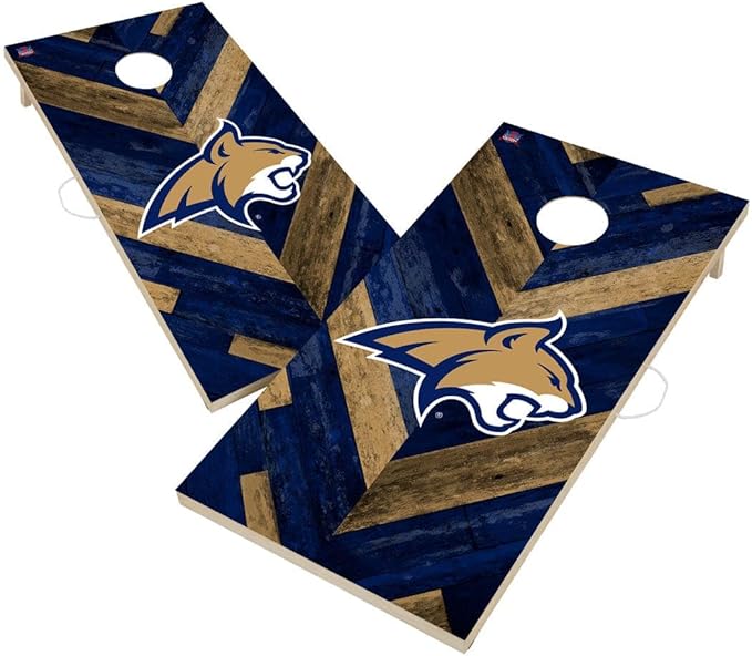 College Team Cornhole Boards, 2x4 Regulation Corn Hole Game Set, Officially Licensed Cornhole Game, Perfect for Tailgates