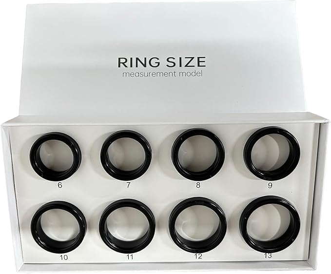 Ring Sizing Kit for Smart Ring - Size Before You Buy - Health Rings, Choose from Size 6 to 13, Perfect Ring Size for Smart Ring, Ring Sizer Measuring Tool