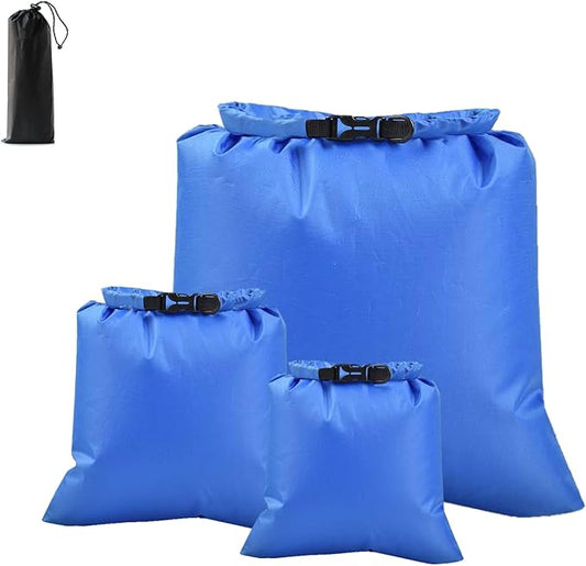 6PCS Dry Bags Waterproof, Lightweight Dry Bags for Kayaking Waterproof，Outdoor Waterproof Bag for Kayaking Hiking Boating Camping