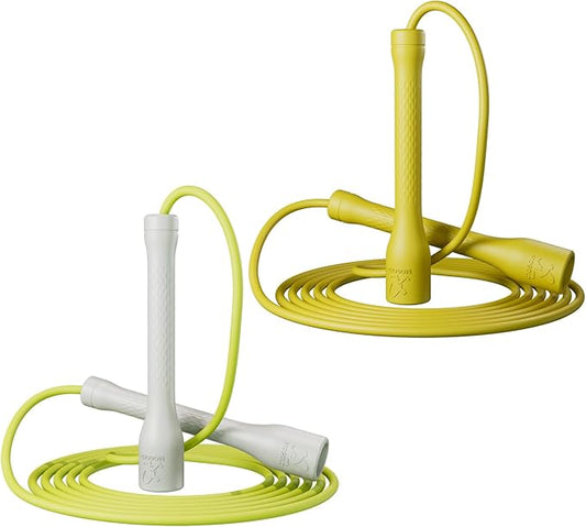 Workout Jump Rope,5mm PVC Jump Rope,Adjustable Length with Shatterproof Handles, Ideal for Beginners & Advanced Athletes, Fitness, Cardio & Boxing