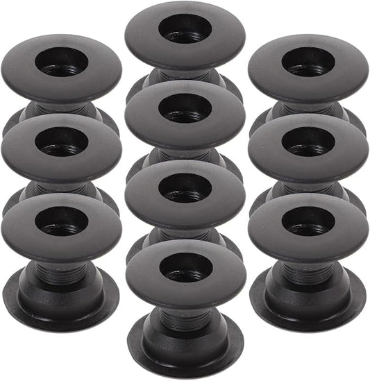 Homoyoyo Foosball Rod Bearing 10 Set Foosball Board Bearing Table Football Machine Bearing Foosball Bushing Foosball Replacement Foosball Machine Accessories Bearings Foosball