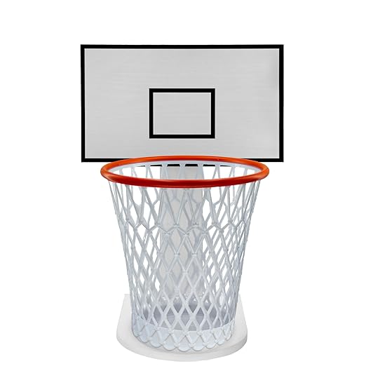 Basketball Trash Can for Boys Room Decor,Christmas Gift for Boys,Basketball Hoop Garbage Waste basket bin (Including 1pc Basketball Trash Can)Garbage Can for Basketball Party and Basketball Gift