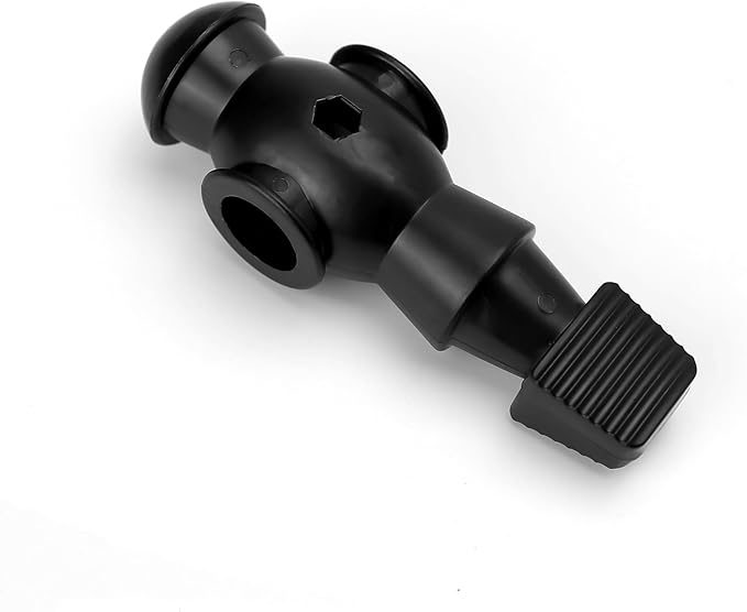 26pcs Foosball Replacement Players, Foosball Table Parts Set Accessories, Soccer Men Player Set, Plastic Replacement Parts for Football Table (13 Black, 13 White)