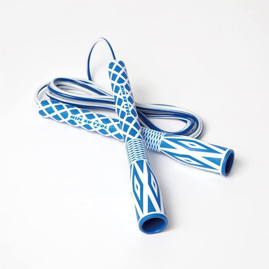 Skipping Jump Rope for Fitness Workout - Light Weight, Adjustable, Tangle Free, Excellent line control for Cardio Boxing, CrossFit, Training Exercise All Ages and Gender ( Special Luxury, KA-220, Made in Korea)