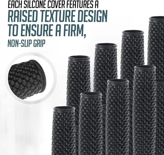 Logest Metal Hand Grip Set, 100LB-350LB 6 Pack 50LB-350LB 7 Pack No Slip Heavy-Duty Grip Strengthener with Gift Box, Great Wrist & Forearm Hand Exerciser, Home Gym, Hand Gripper Grip Strength Trainer