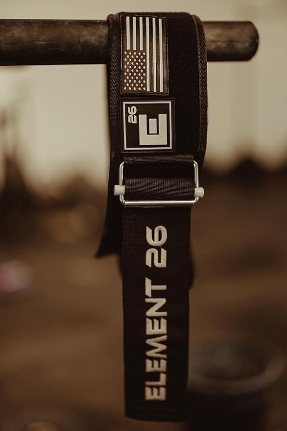 Element 26 Self-Locking Weight Lifting Belt - Premium Weightlifting Belt for Serious Functional Fitness and Olympic Lifting Athletes - Lifting Support for Men and Women - Deadlift Training Belt