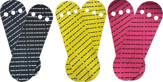 WOD&DONE Custom Hand Protection Athletic Tape Grips for Pullups, Functional Fitness, Gymnastics