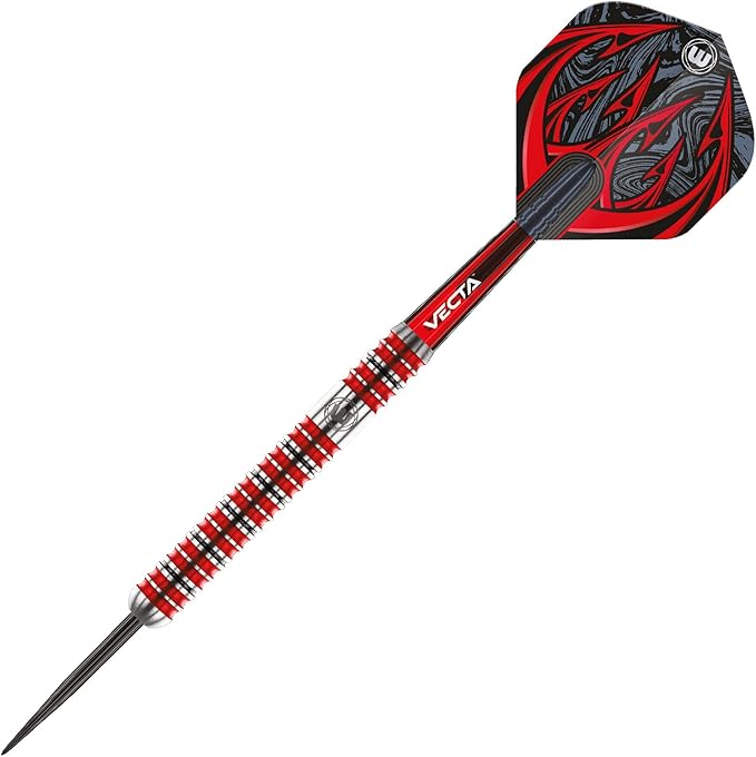 Winmau Diablo 90% Professional Tungsten Darts Set with Flights and Stems (Shafts) Steel tip & Soft tip