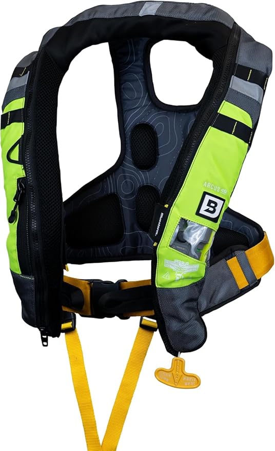 BLUESTORM Arcus 40 Automatic Inflatable PFD Life Jacket for Adults | US Coast Guard (USCG) Approved Life Vest