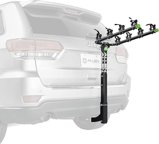Allen Sports Deluxe 4-Bike Carrier for 2" Hitch, Model ZN540,Black