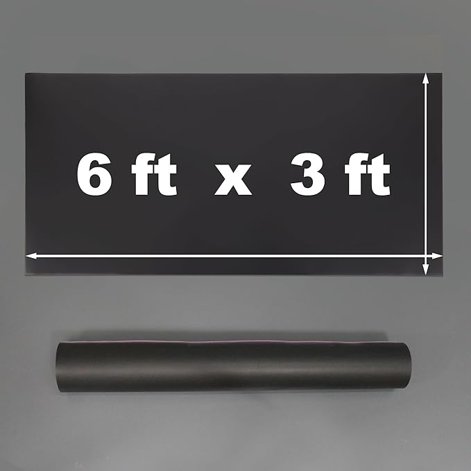 Ballet Dance Floor for Home Practice – Portable Ballet Floor - Vinyl Mat, Non-Slip, Cushioned 0.2" for Barre & Floor Practice, Easy to Clean