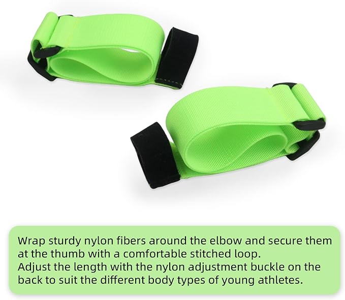 Arm Swing Trainer for Youth, Adjustable Nylon Running Arms Position for 90 Degrees