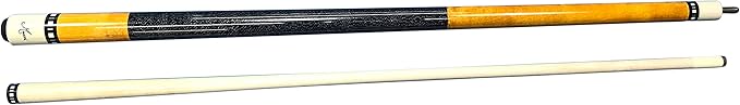 Meucci SB1-N Handcrafted Billiards Pool Cue Stick - Natural Stain + Hard CASE