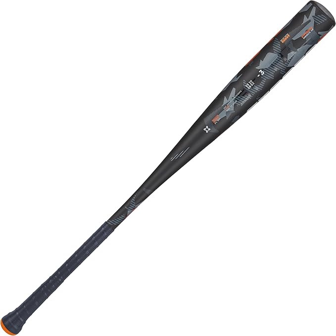 Axe | Strato 2 | BBCOR Baseball Bat | Drop -3 | 1-Piece Alloy | 2 5/8" Barrel | Navy/Orange