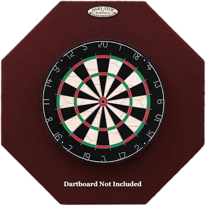 29 inch Professional Dart Board Backboard, Octagonal | Wall Protector | Dartboard Surround