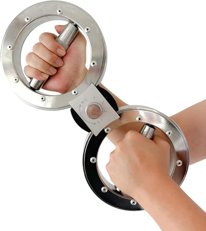 Burn Machine 10 Pounds Multifunctional Spinning Burn Rotator Machine Resistance Adjustable Arm Exercisr Gripster Forearm Trainer 360 Degree Rotatable Home Gym Arm and Shoulder Strength Trainer