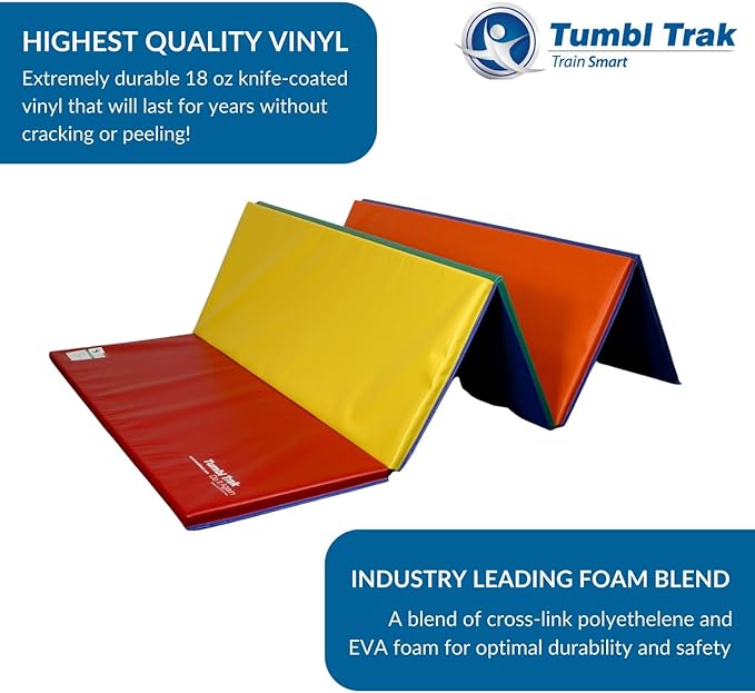 Tumbl Trak Gymnastics Folding Tumbling Panel Mat