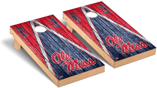 College Team Cornhole Boards, 2x4 Premium Corn Hole Game Set, Officially Licensed Cornhole Game, Perfect for Tailgates