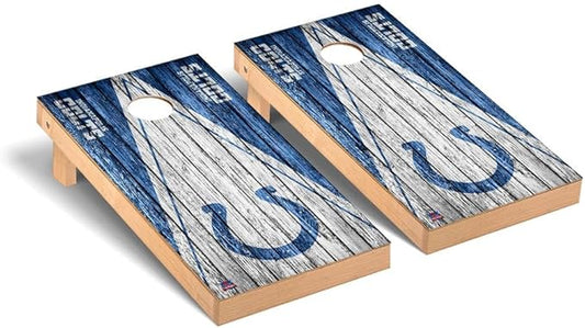 Football Team Cornhole Boards, 2x4 Premium Corn Hole Game Set, Officially Licensed Cornhole Game, Perfect for Tailgates