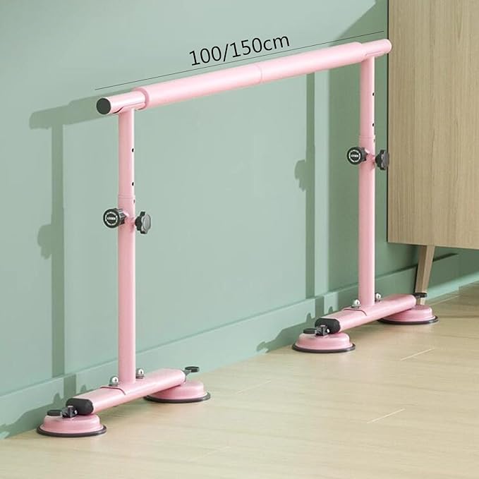 Adjustable Ballet Barre 65-105cm - Portable Freestanding Dance Stretch Bar for Home Studio, Perfect for Adults & Kids, Ideal for Stretching and Balance Training