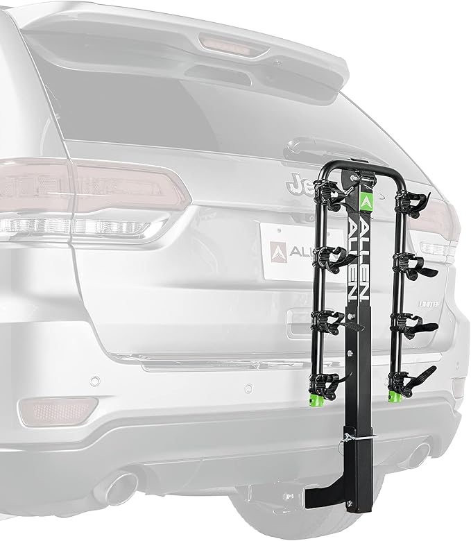 Allen Sports Deluxe 4-Bike Carrier for 2" Hitch, Model ZN540,Black