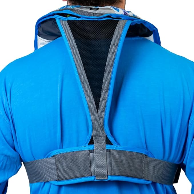 BLUESTORM Atmos 40 Automatic/Manual Inflatable PFD Life Jacket for Adults | US Coast Guard (USCG) Approved Life Vest