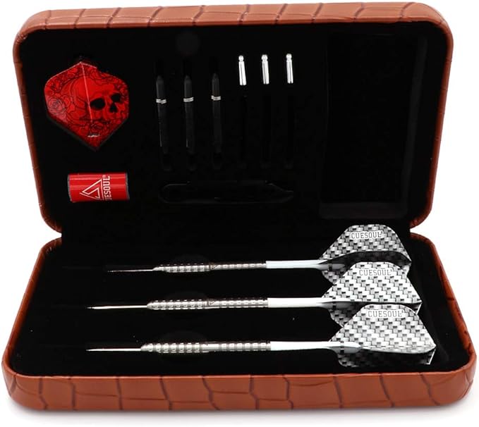 CUESOUL Swift Series 22/24/26g Super Slim Tungsten Steel Tip Darts Set