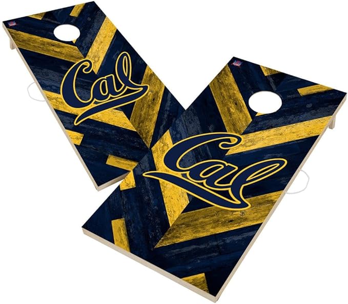 College Team Cornhole Boards, 2x4 Regulation Corn Hole Game Set, Officially Licensed Cornhole Game, Perfect for Tailgates