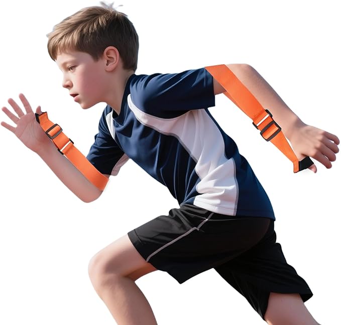 Arm Swing Trainer for Youth, Adjustable Nylon Running Arms Position for 90 Degrees