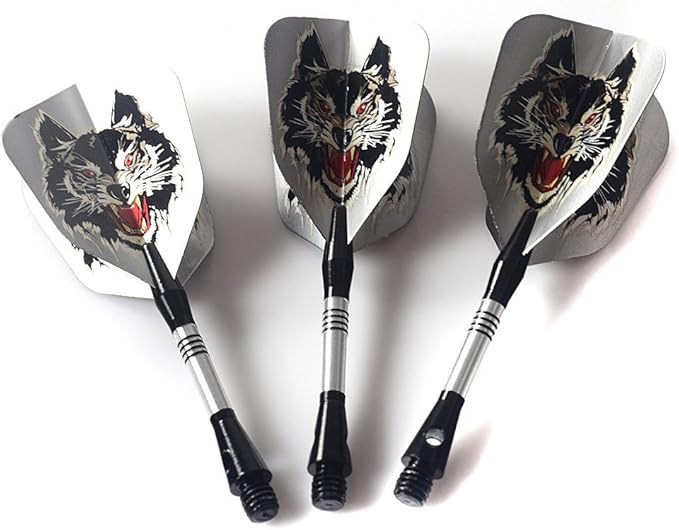 CUESOUL Soft Tip Darts Set Plastic Tip with Dart Case