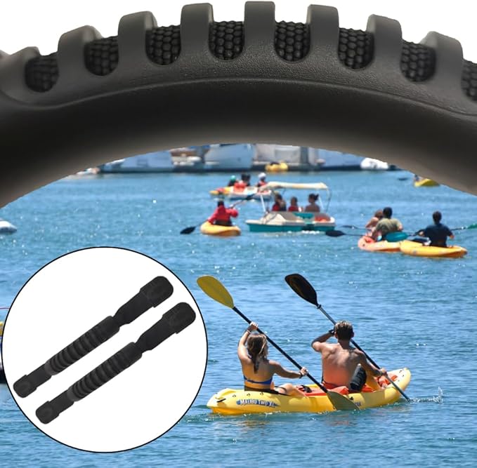 Canoe/Kayak Molded Webbing Handle with Screws- for Kayak Paddle Tandem Canoe Boat & Lifetime Kayaks Side Mount Handles (Pack of 2)