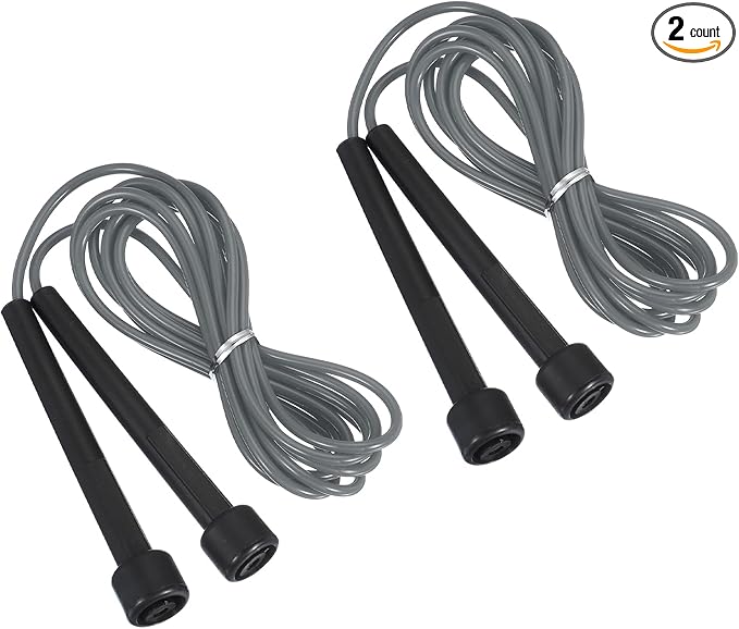 PATIKIL Jump Rope PVC, Adjustable Speed Skipping Rope Tangle-Free Exercise Equipment for Workout Women Men Outdoor Training Home Fitness