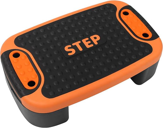 DIKEP 4-in-1 Step Up Platform, Adjustable Aerobic Balance Board, Steppers for Exerciser, Non Slip Multifunctional Stepper Platform Home Gym Workout Equipment
