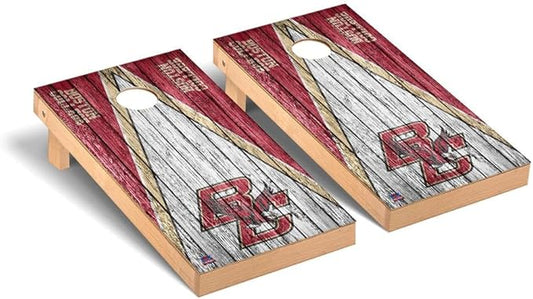 College Team Cornhole Boards, 2x4 Premium Corn Hole Game Set, Officially Licensed Cornhole Game, Perfect for Tailgates
