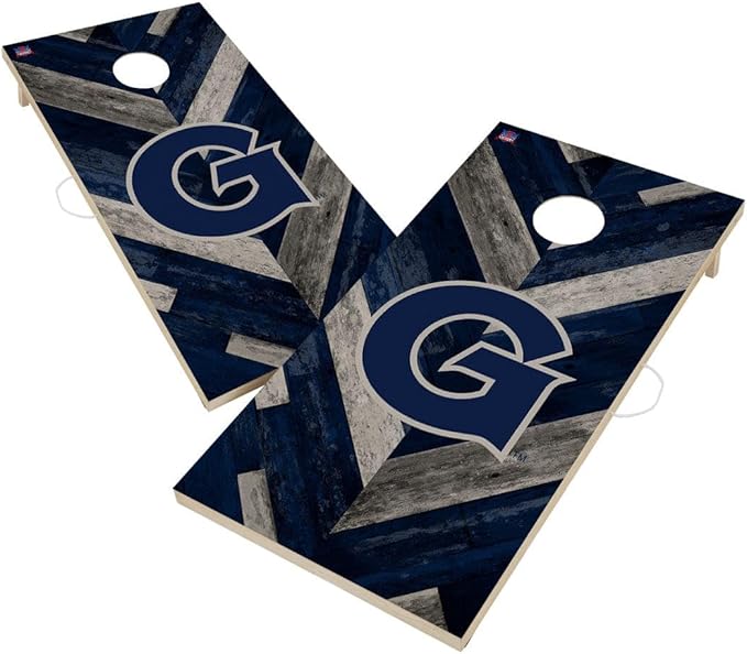 College Team Cornhole Boards, 2x4 Regulation Corn Hole Game Set, Officially Licensed Cornhole Game, Perfect for Tailgates