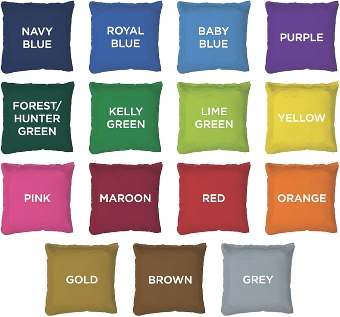 Navy Smoke Look Cornhole Boards, Choose Your Options - Includes 2 Boards and 8 Team Logo Bags