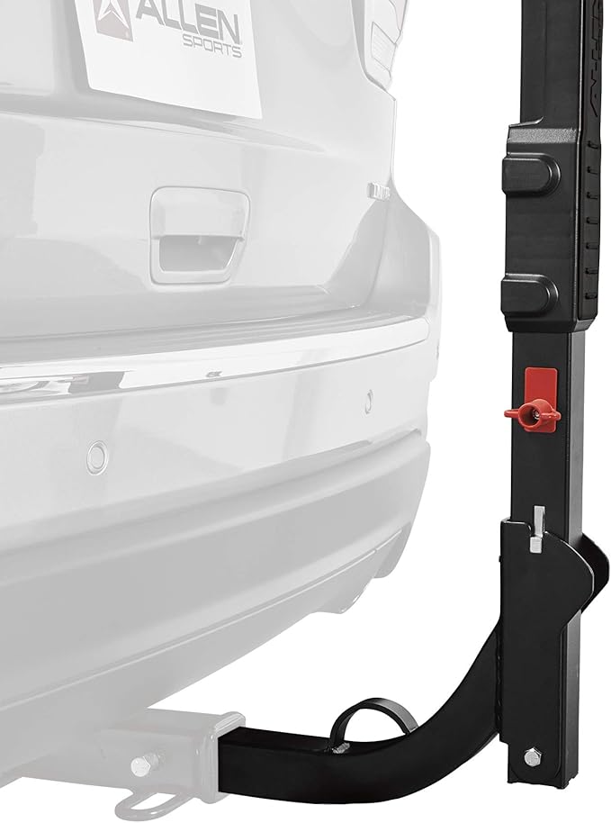 Allen Sports Premier Hitch Mounted 5-Bike Carrier, Model S555 , Black