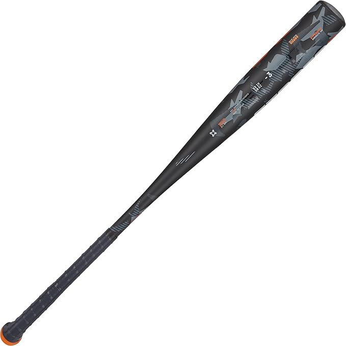 Axe | Strato 2 | BBCOR Baseball Bat | Drop -3 | 1-Piece Alloy | 2 5/8" Barrel | Navy/Orange