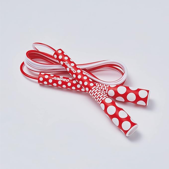 Skipping Jump Rope for Fitness Workout - Light Weight, Adjustable, Tangle Free, Excellent line control for Cardio Boxing, CrossFit, Training Exercise All Ages and Gender ( Special Luxury, KA-220, Made in Korea)