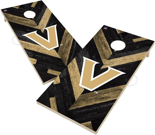 College Team Cornhole Boards, 2x4 Regulation Corn Hole Game Set, Officially Licensed Cornhole Game, Perfect for Tailgates