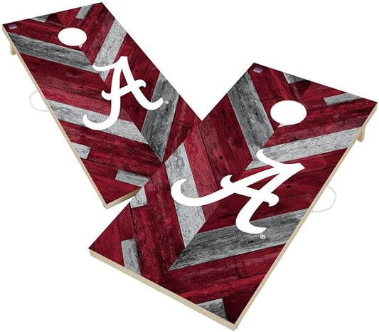 College Team Cornhole Boards, 2x4 Regulation Corn Hole Game Set, Officially Licensed Cornhole Game, Perfect for Tailgates