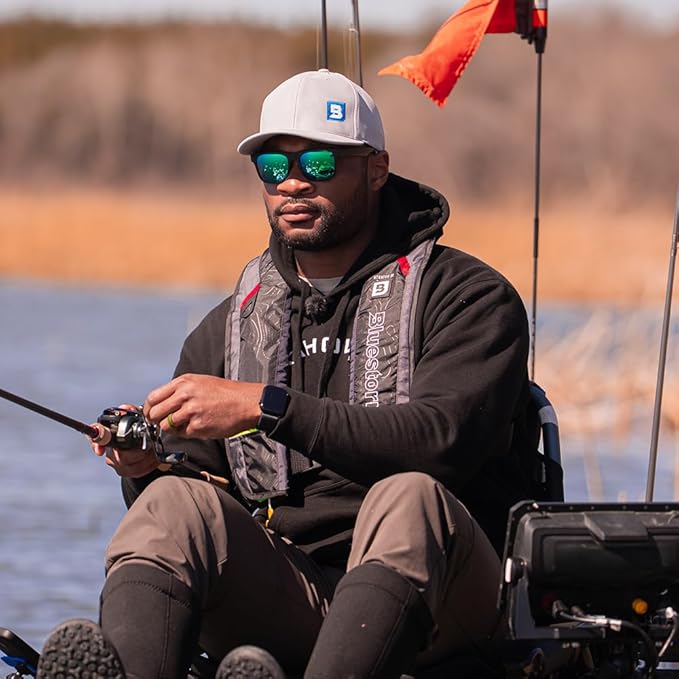 BLUESTORM Stratus 35 Inflatable Life Jacket PFD for Adults | US Coast Guard (USCG) Approved Automatic Self Inflating Life Vest Preserver with Manual Ripcord