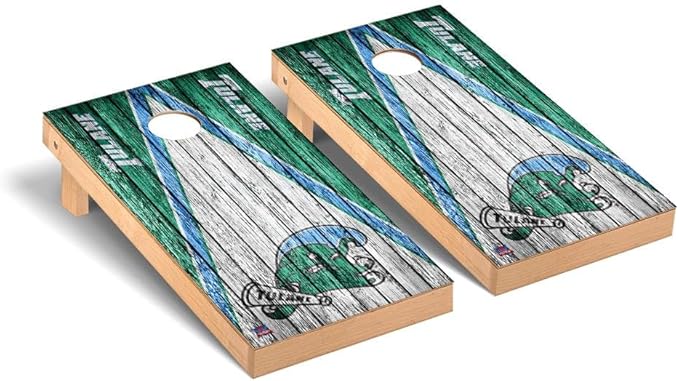 College Team Cornhole Boards, 2x4 Premium Corn Hole Game Set, Officially Licensed Cornhole Game, Perfect for Tailgates