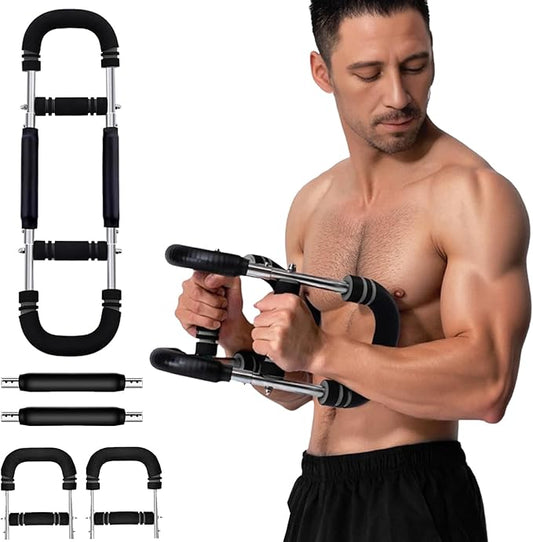 Twister Arm Trainer, Adjustable Resistance Twister Arm Exerciser Chest Exerciser for Men, Portable Chest Workout Equipment Arm Trainer for Men