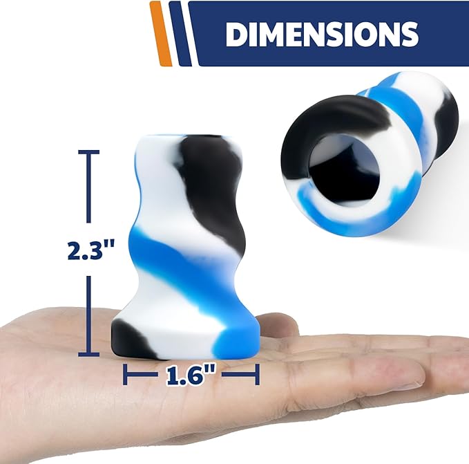 JAYA 2 Pack Bat Knob Taper, Exclusive Installation Lubricant, Easy Installation Bat Knob Taper, Increased Bottom Protection, Ergonomic Design, for Enhanced Grip and Protection