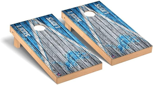 Football Team Cornhole Boards, 2x4 Premium Corn Hole Game Set, Officially Licensed Cornhole Game, Perfect for Tailgates