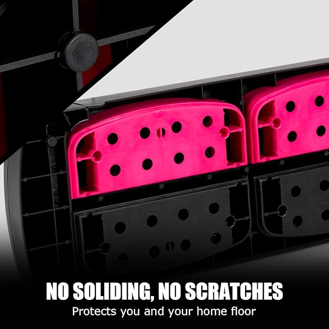 GYMAX Adjustable Aerobic Stepper, 3-Level Height Workout Platforms with Non-slip Pads, Shock-absorb & Anti-slip Surface, 31” Exercise Step Platform with Detachable Risers