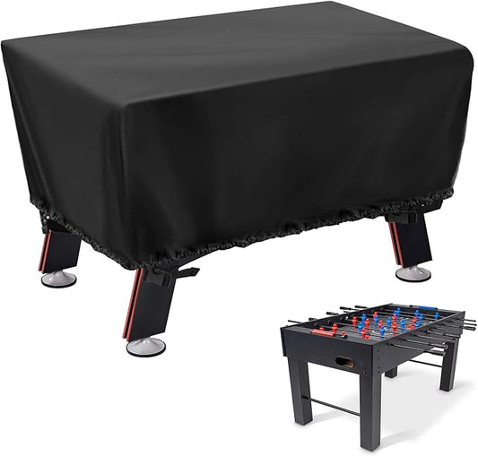 Foosball Table Cover, Waterproof Football Table Cover Soccer Table Cover Outdoor Indoor Fooseballs Table Covers (57X45X30 inch)
