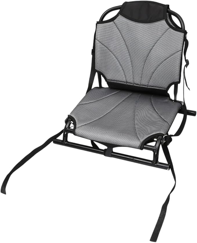 Folding Kayak Seat Sitting Pad with Back Support Premium Fishing Seat Outdoor Chair for Travel Inflatable Paddle Board