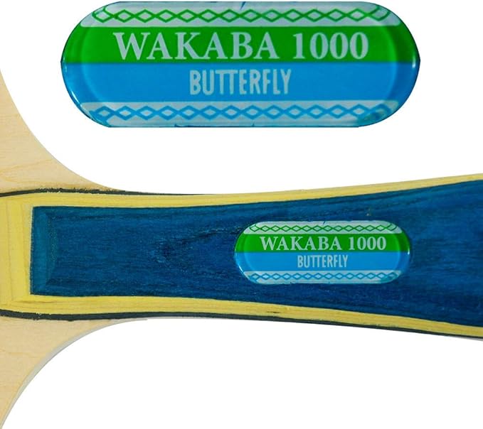 Butterfly Wakaba Shakehand Table Tennis Racket | Japan Series | Outstanding Control with Reliable Speed and Spin | Recommended for Beginning Level Players